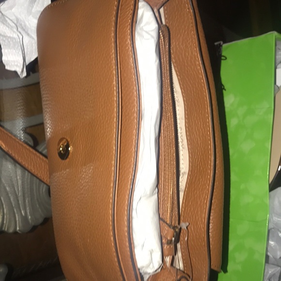 Michael Kors Fulton Small Leather Shoulder Tote - Picture 5 of 5